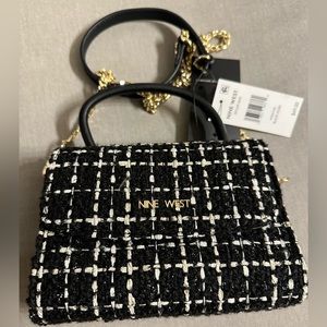 Nine West mini top handle crossbody purse